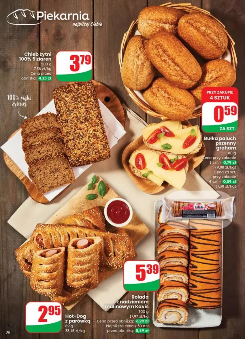 Gazetka promocyjna Dino - ważna 23.07 do 29.07.2025 - strona 30 - produkty: Chleb, Gra, JBL, Rolada
