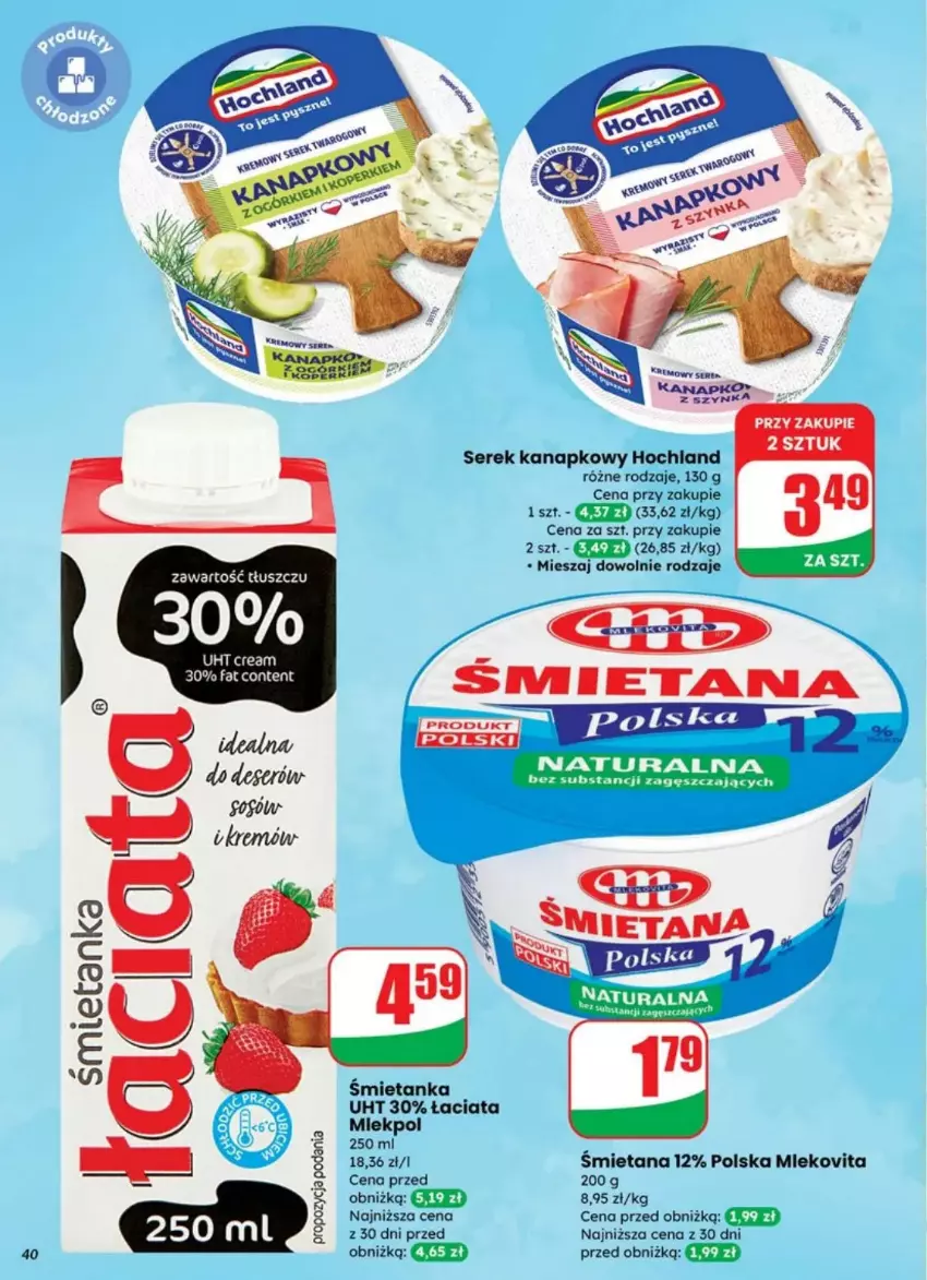 Gazetka promocyjna Dino - ważna 23.07 do 29.07.2025 - strona 35 - produkty: Hochland, Ser, Serek, Serek kanapkowy