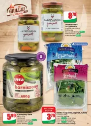 Gazetka promocyjna Dino - Gazetka - ważna od 29.07 do 29.07.2025 - strona 14 - produkty: Oliwki zielone, Roszponka, Korniszony, Oliwki, Rukola, LANA, Sałat, Szpinak