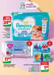 Gazetka promocyjna Dino - Gazetka - ważna od 29.07 do 29.07.2025 - strona 70 - produkty: Mus, Gra, Pampers, Chusteczki