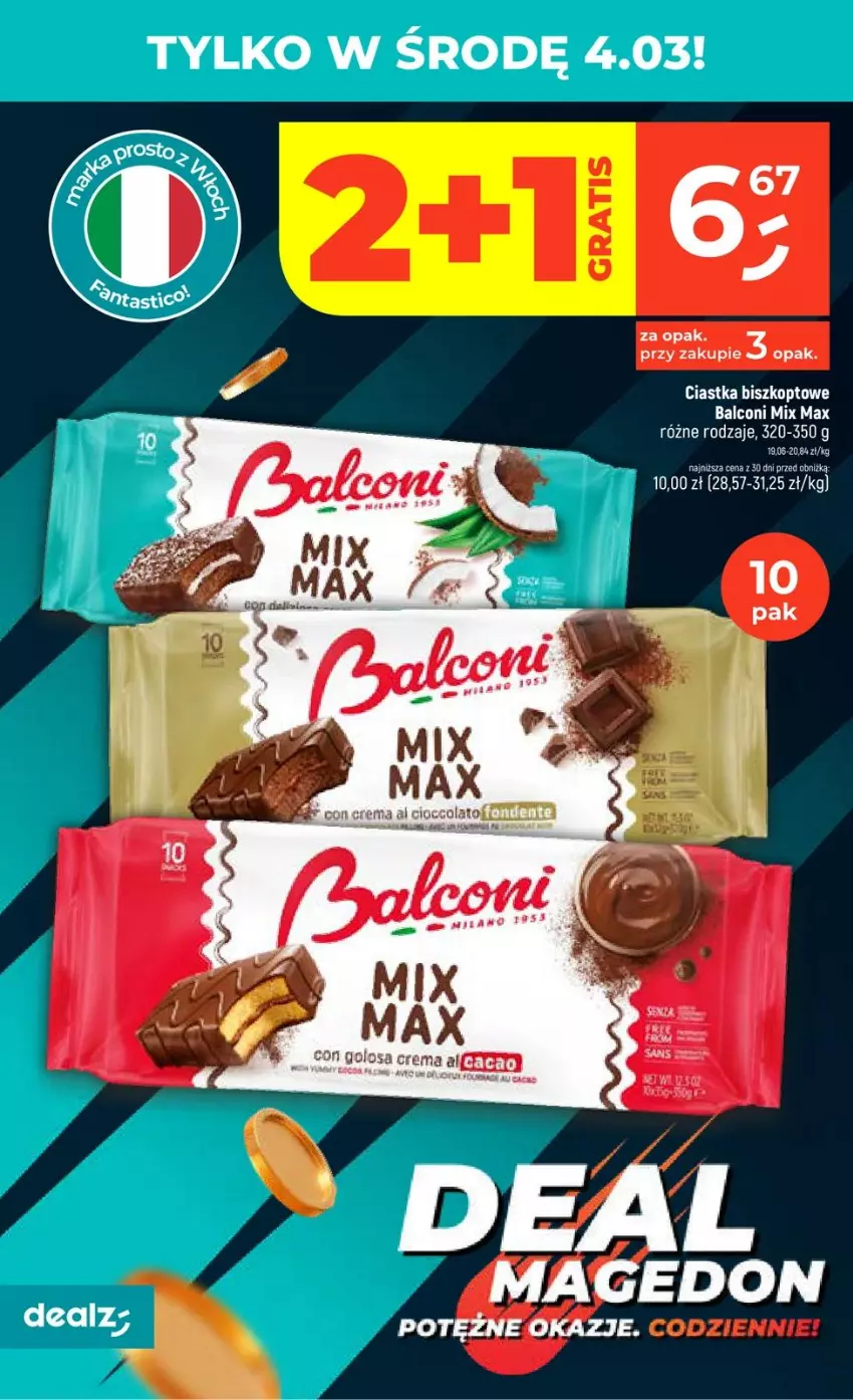 Gazetka promocyjna Dealz - DEALMAGEDON - ważna 02.03 do 04.03.2026 - strona 4 - produkty: Alcon, Ciastka, Fa