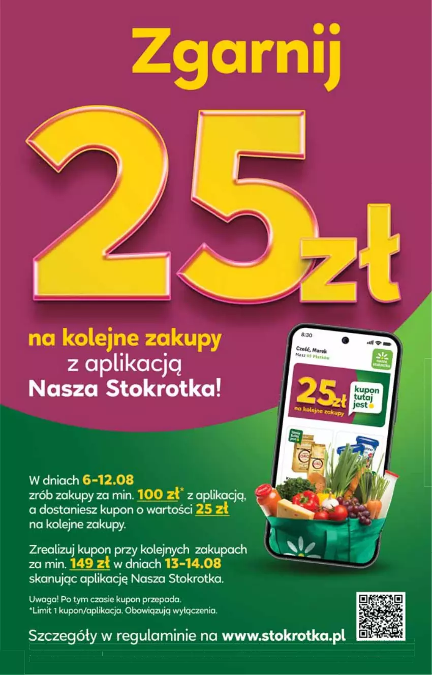 Gazetka promocyjna Stokrotka - Supermarket - ważna 06.08 do 12.08.2026 - strona 2 - produkty: Mięso, Optima, Owoce, Warzywa