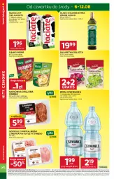 Gazetka promocyjna Stokrotka - Supermarket - Gazetka - ważna od 12.08 do 12.08.2026 - strona 4 - produkty: Warzywa, Gin, Gra, Optima, Galaretka, Kotlet, Mięso z indyka, Owoce, Oliwa z oliwek, Delecta, Woda, Grill, Gala, Cisowianka, Mięso, Knorr, Mleko, Oliwa