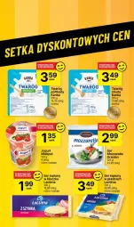 Gazetka promocyjna Delikatesy Centrum - NOWA GAZETKA Delikatesy Centrum od 25 kwietnia! 25.04-01.05.2024 - Gazetka - ważna od 01.05 do 01.05.2024 - strona 47 - produkty: Mozzarella, Ser topiony, Top, Ser, Gra, Twaróg, Jogurt, Twaróg półtłusty