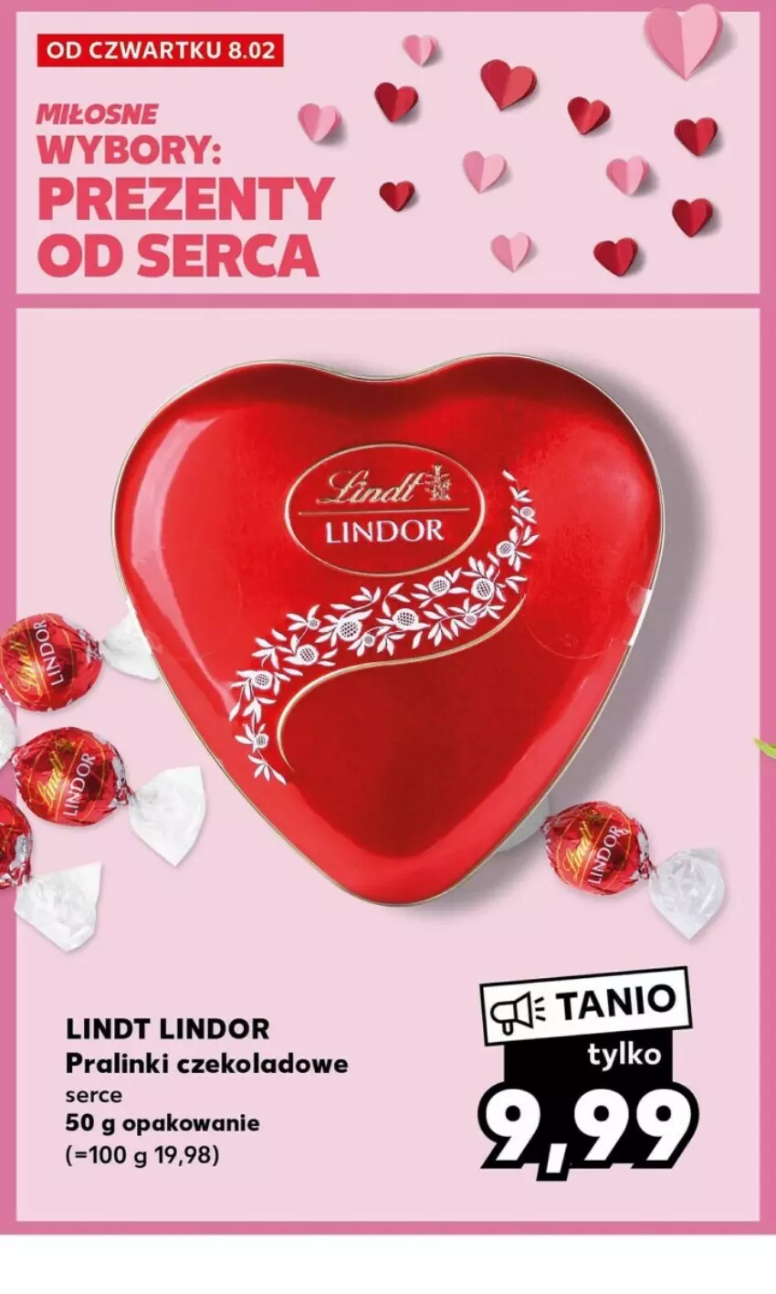 Gazetka promocyjna Kaufland - ważna 12.02 do 14.02.2024 - strona 23 - produkty: Lindor, Lindt, Ser