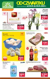 Gazetka promocyjna Stokrotka - Market - Gazetka - ważna od 26.01 do 26.01.2022 - strona 1 - produkty: Piec, Szynka farmerska, Coccolino, Karkówka wieprzowa, Coca-Cola, Duda, Szynka, Storczyk, Płyn do płukania, Fanta, Sprite, Napój, Merci, Fa