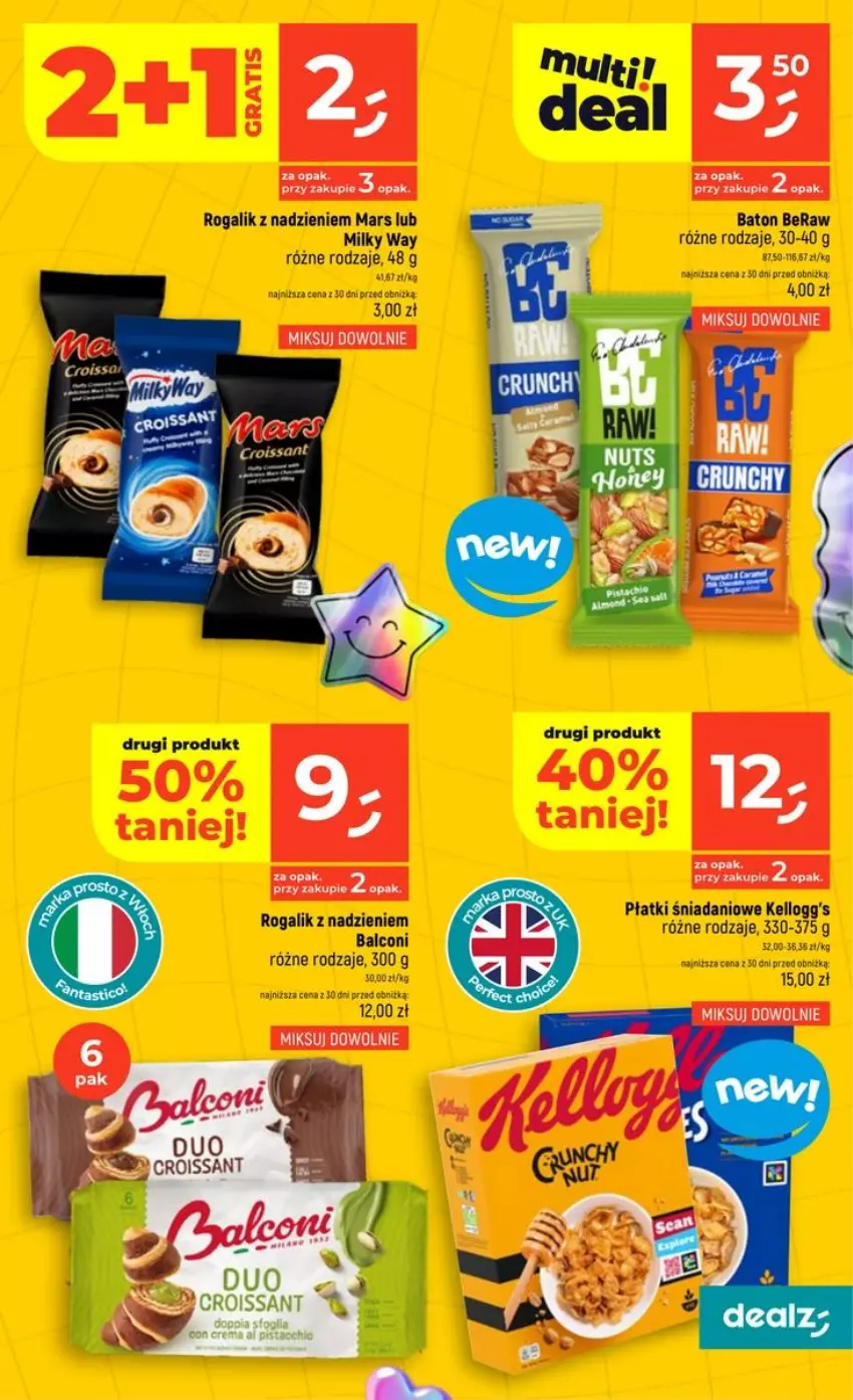 Gazetka promocyjna Dealz - NOWA GAZETKA - ważna 13.08 do 19.08.2026 - strona 17 - produkty: Alcon, Baton, Danio, Mars, Milky Way, Rogal
