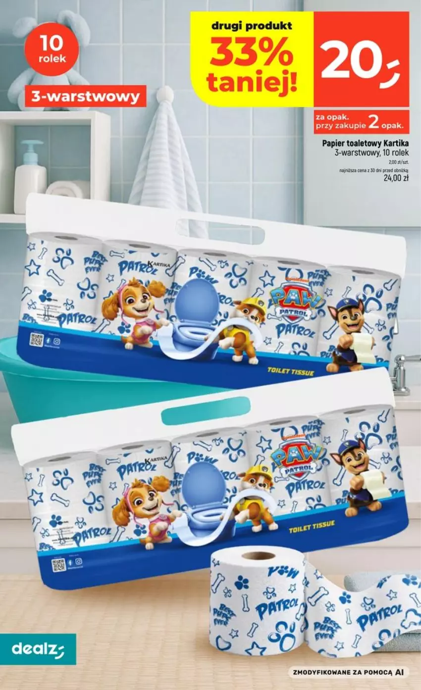Gazetka promocyjna Dealz - NOWA GAZETKA - ważna 13.08 do 19.08.2026 - strona 32 - produkty: Papier, Papier toaletowy