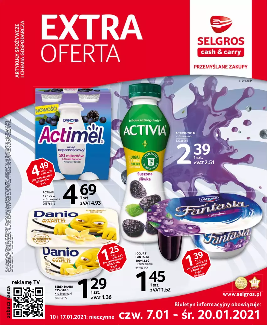 Gazetka promocyjna Selgros - Extra Oferta - ważna 01.01 do 31.01.2021 - strona 1