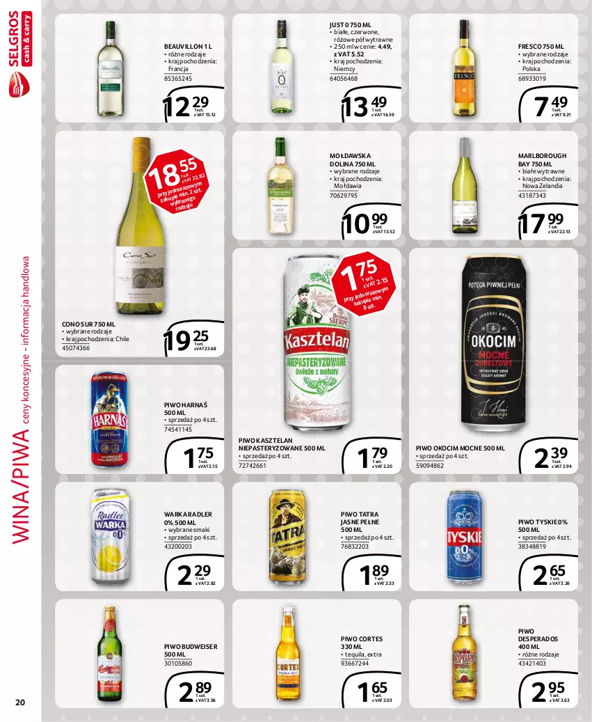 Gazetka promocyjna Selgros - Extra Oferta - ważna 01.01 do 31.01.2021 - strona 20