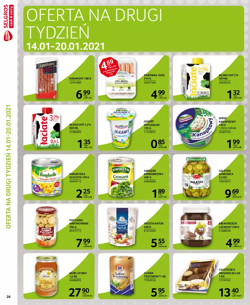 Gazetka promocyjna Selgros - Extra Oferta - ważna 01.01 do 31.01.2021 - strona 26