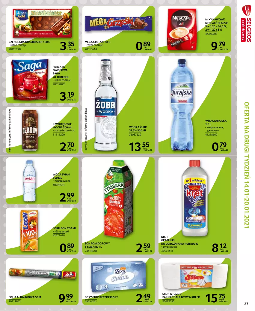 Gazetka promocyjna Selgros - Extra Oferta - ważna 01.01 do 31.01.2021 - strona 27