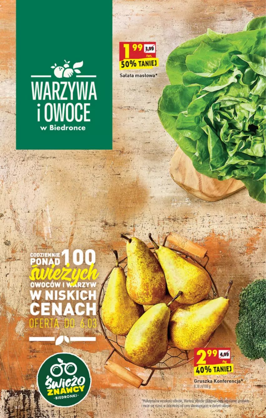 Gazetka promocyjna Biedronka - W tym tygodniu PL - ważna 04.03 do 10.03.2021 - strona 16 - produkty: Fa, Masło, Sałat, Sałata masłowa, Warzywa