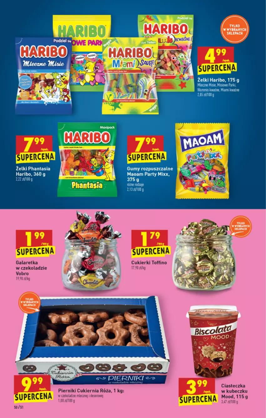 Gazetka promocyjna Biedronka - W tym tygodniu PL - ważna 04.03 do 10.03.2021 - strona 50 - produkty: Cukier, Gala, Galaretka, Haribo, Piernik, Róża