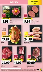 Gazetka promocyjna Lidl - GAZETKA - Gazetka - ważna od 16.09 do 16.09.2023 - strona 23 - produkty: Piec, Kurczak, Sok, Sokołów, Tatar wołowy, Kaczka, Stek, Burger, Wołowina, Rostbef, Mięso, Jabłka