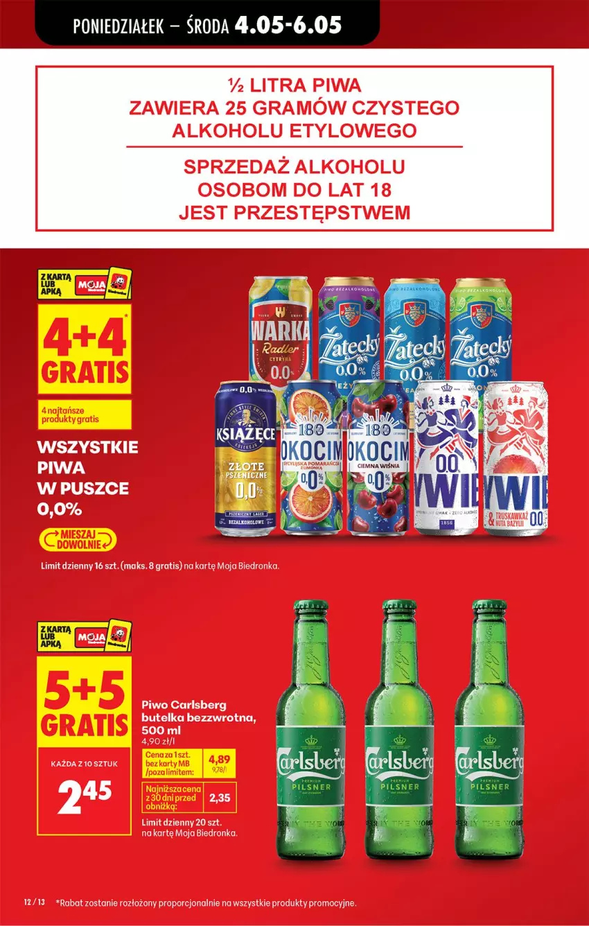 Gazetka promocyjna Biedronka - Od Poniedziałku - ważna 04.05 do 09.05.2026 - strona 12 - produkty: Gra
