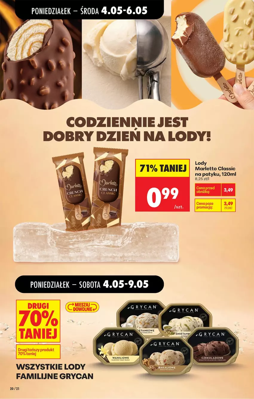 Gazetka promocyjna Biedronka - Od Poniedziałku - ważna 04.05 do 09.05.2026 - strona 20 - produkty: Fa, Gry, Lody