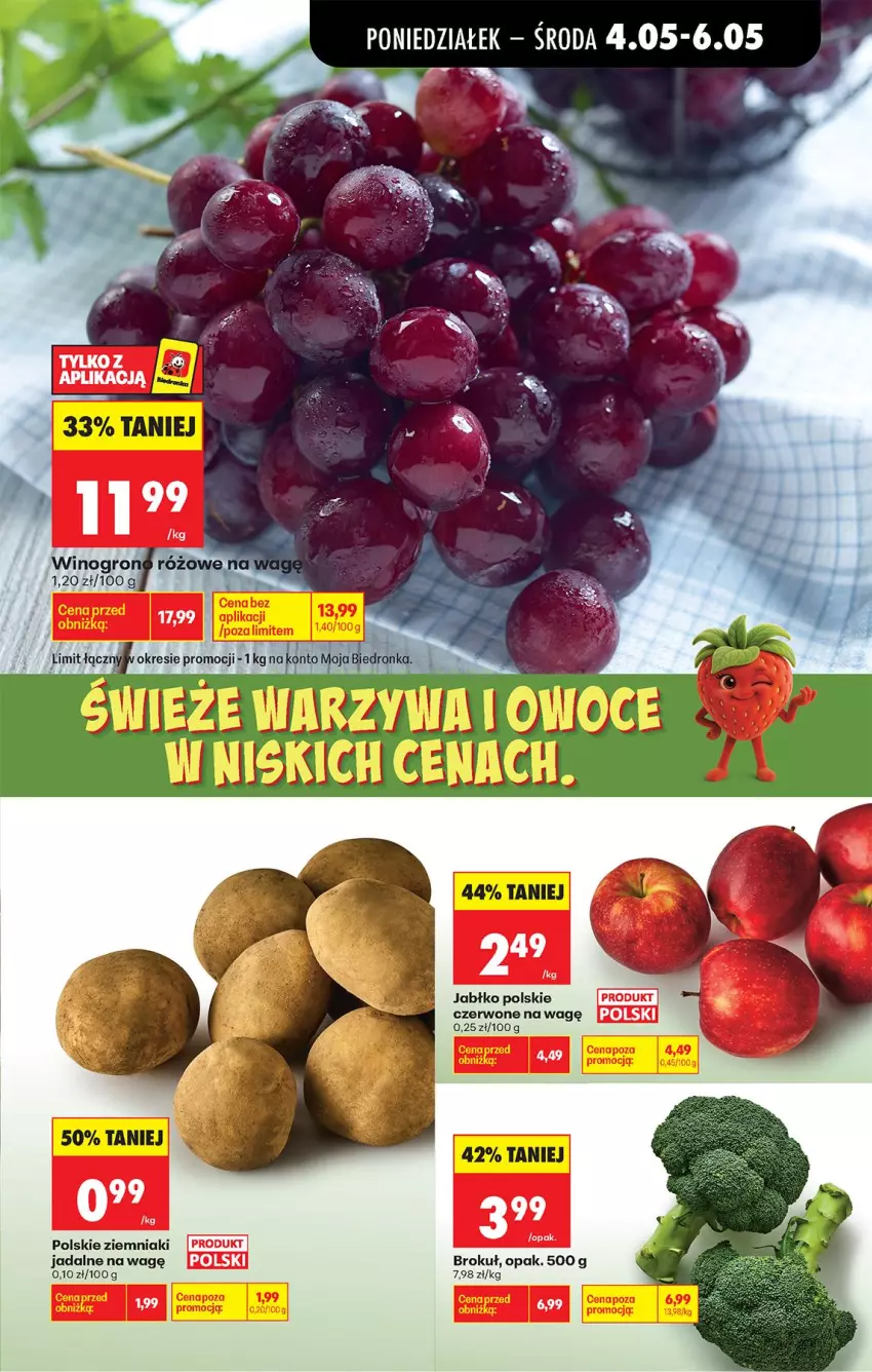 Gazetka promocyjna Biedronka - Od Poniedziałku - ważna 04.05 do 09.05.2026 - strona 23 - produkty: Ziemniaki