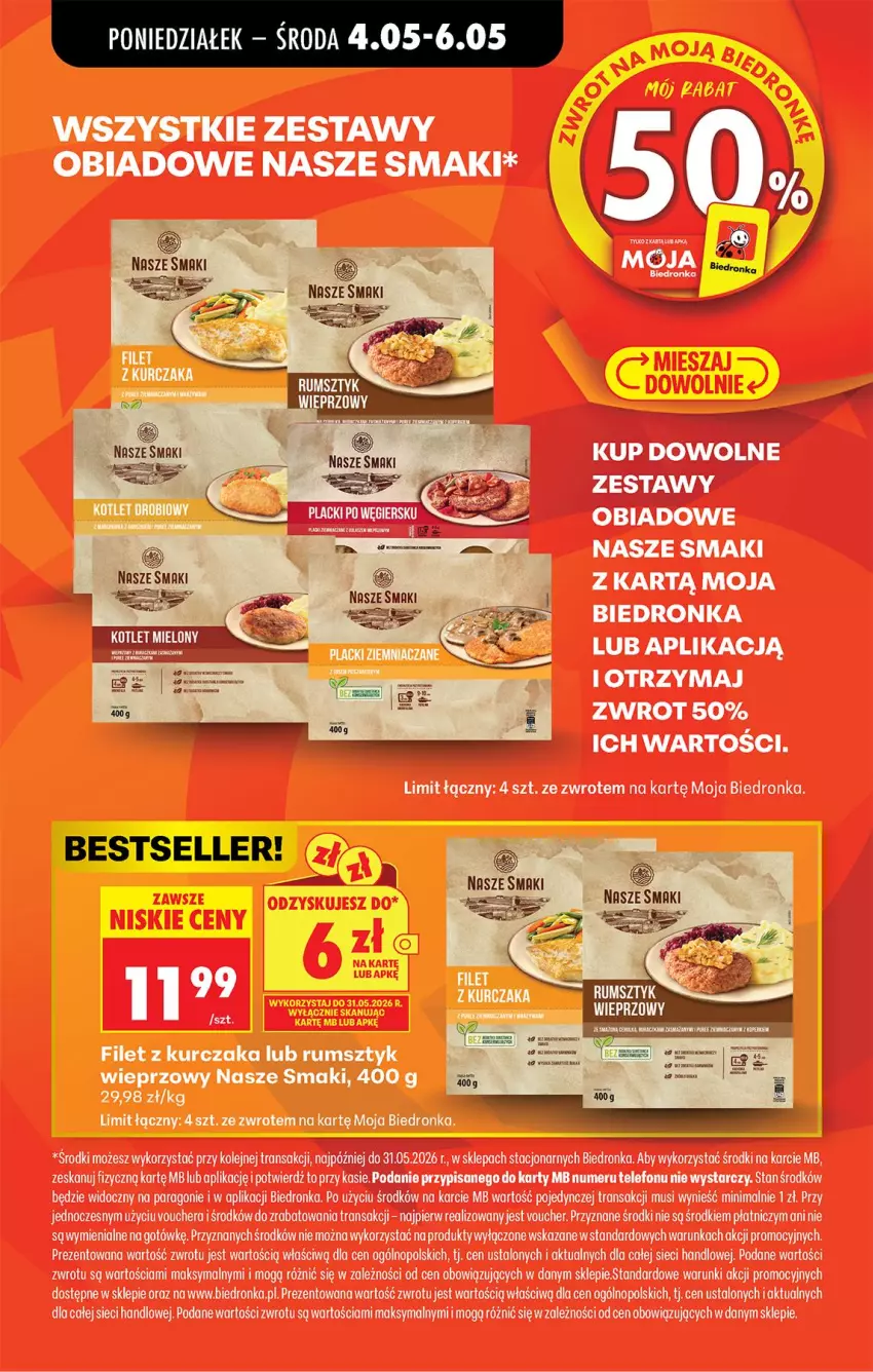Gazetka promocyjna Biedronka - Od Poniedziałku - ważna 04.05 do 09.05.2026 - strona 78 - produkty: Fa, Sok