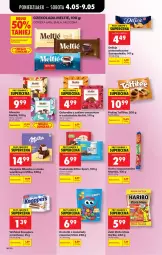 Gazetka promocyjna Biedronka - Od Poniedziałku - Gazetka - ważna od 09.05 do 09.05.2026 - strona 50 - produkty: Sok, Por, Praliny, Wafelek, Mleczko, Sport, Czekolada, Galaretka, Toffifee, Delicje, Knoppers, Ritter Sport, Gala, Haribo, Mamba, Guma rozpuszczalna, Milka