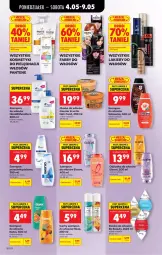 Gazetka promocyjna Biedronka - Od Poniedziałku - Gazetka - ważna od 09.05 do 09.05.2026 - strona 62 - produkty: Fructis, Elseve, Odzywka do włosów, Pantene, Cars, Kawa, Maska do włosów, Schauma, Szampon, Garnier, Be Be, Suchy szampon, Maska, Niuqi, Lakier, Fa