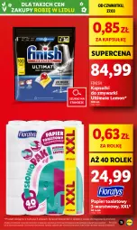Gazetka promocyjna Lidl - GAZETKA - Gazetka - ważna od 29.03 do 29.03.2025 - strona 13 - produkty: Papier, Finish, Papier toaletowy, Zmywarki