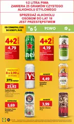 Gazetka promocyjna Lidl - GAZETKA - Gazetka - ważna od 29.03 do 29.03.2025 - strona 46 - produkty: Piwo, Gra, Kasztelan, Heineken, Tyskie