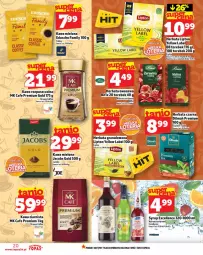 Gazetka promocyjna Topaz - Gazetka - Gazetka - ważna od 17.09 do 17.09.2025 - strona 20 - produkty: Tchibo, Kawa rozpuszczalna, Top, Gra, Kawa ziarnista, Kawa mielona, Kawa, Dilmah, Herbata czarna, Lipton, Syrop, Jacobs, Herbata, Herbata owocowa, Fa