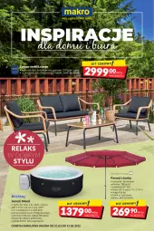 Gazetka promocyjna Makro - [Oferta promocyjna] Artykuły spożywcze i przemysłowe - Gazetka - ważna od 13.06 do 13.06.2022 - strona 26 - produkty: Stolik, Sofa, Parasol, Sofa 2-osobowa, Wkład filtrujący, Dozownik, Fotel, Pokrowiec, Waga, Fa
