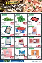Gazetka promocyjna Makro - [Oferta promocyjna] Dostawy - Gazetka - ważna od 07.02 do 07.02.2022 - strona 2 - produkty: Mozzarella, Piec, Cheddar, Ser, Salami, Papryka, Pomidorki, Prosciutto, Rukola, Szynka konserwowa, Sałat, Szynka, Pieczarka, Kalmar, Bazyl, Bazylia, Lazur, Kalmary, Fa