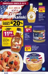 Gazetka promocyjna Aldi - Gazetka - ważna od 30.10 do 30.10.2021 - strona 16 - produkty: Piec, Naleśniki, Gin, Tera, Syrop, Masło, Imbir, Masło orzechowe