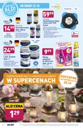 Gazetka promocyjna Aldi - Gazetka - ważna od 30.10 do 30.10.2021 - strona 30 - produkty: Odkurzacz, Lampa robocza LED, Sok, Por, Cień, Znicz, Garaż, Powerbank, Grunt, Lampa, Lakier, Akumulator