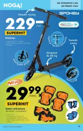 Gazetka promocyjna Biedronka - Gazetka - ważna od 13.04 do 13.04.2024 - strona 21 - produkty: Top, Ochraniacze, LANA, Dzieci, Hulajnoga, Waga