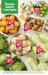 Gazetka promocyjna Stokrotka - Market - Gazetka - ważna od 08.02 do 08.02.2023 - strona 4 - produkty: Warzywa, Kiwi, Pomarańcze, Limonka, Owoce, Mięso