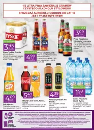 Gazetka promocyjna Stokrotka - Stokrotka Express - Gazetka - ważna od 22.03 do 22.03.2023 - strona 4 - produkty: Piwa, Piwo, Warzywa, Sok, Mus, Gra, Telefon, Kasztelan, Coca-Cola, Tyskie, Tymbark, Szyna, Fanta, Owoce, Woda, Sprite, Napój, Mięso, Hortex, Fa