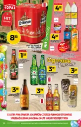 Gazetka promocyjna Topaz - Gazetka - Gazetka - ważna od 31.03 do 31.03.2021 - strona 14 - produkty: Piwo, Top, Sok, Gin, 7up, Królewski, Mirinda, Kosz, Desperados, Pepsi, Schweppes, Torba, Kozel, Fa