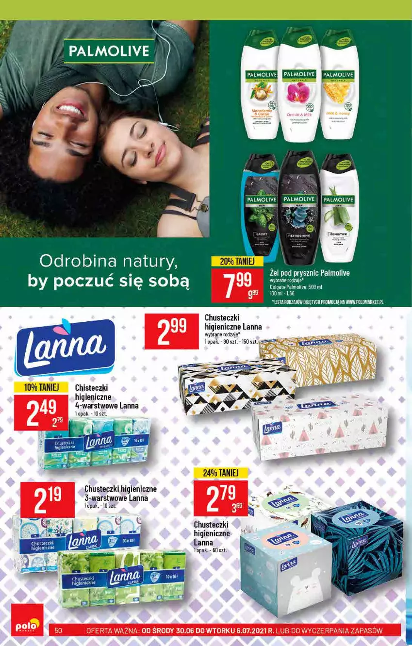 Gazetka promocyjna PoloMarket - Gazetka pomocyjna - ważna 30.06 do 06.07.2021 - strona 50 - produkty: Chusteczki