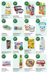 Gazetka promocyjna Groszek - Gazetka - Gazetka - ważna od 30.11 do 30.11.2021 - strona 4 - produkty: Mozzarella, Ser topiony, Kujawski, Top, Ser, Smakowita, Danone, Twaróg, Jogurt, Mleko smakowe, Optima Cardio, Napój jogurtowy, Serek homogenizowany, Serek, Optima, Margaryna, Hochland, Bazyl, Fanta, Danio, Lurpak, Bazylia, Masło, Napój, Olej, Mleko, Fa