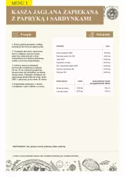 Gazetka promocyjna Makro - [Oferta specjalna] PrzyGOTUJ apetyczne menu! - Gazetka - ważna od 31.03 do 31.03.2022 - strona 24 - produkty: Cebula czerwona, Kasza jaglana, Mozzarella, Piec, Cebula, Sok, Ser, Sól, Por, Papier, Jaja, Papryka, Sardynki, Cytryny, Kosz, LANA, Przyprawy, Pieprz, Foremki, Piekarnik, Kasza, Olej, Imbir