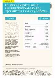 Gazetka promocyjna Makro - [Oferta specjalna] PrzyGOTUJ apetyczne menu! - Gazetka - ważna od 31.03 do 31.03.2022 - strona 42 - produkty: Sos, Sok, Sól, Por, Pietruszka, Papier, Sałata lodowa, Kasza jęczmienna, Jaja, Cytryny, Kawa, Kosz, Sałat, Przyprawy, Pieprz, Ręcznik, Pulpety, Mąka, Miód, Mintaj, Kasza, Rondel, Mleko