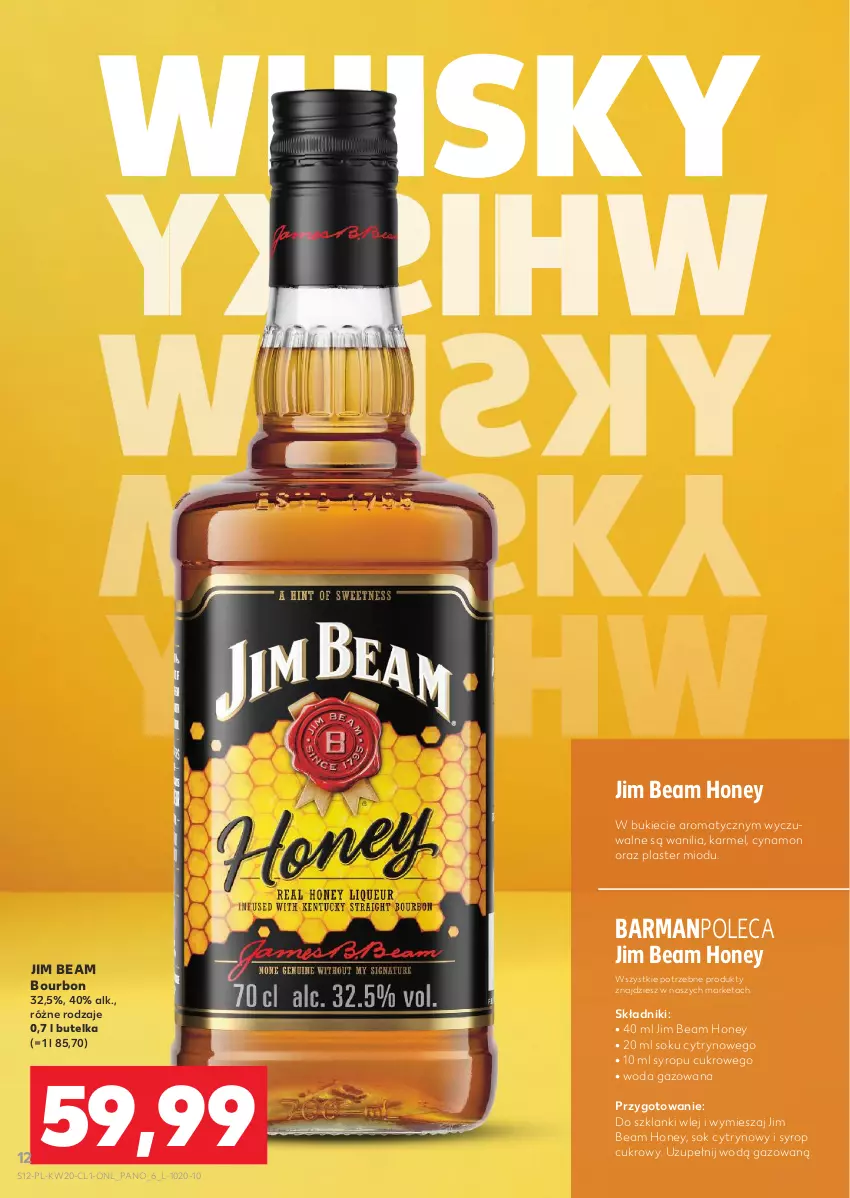 Gazetka promocyjna Kaufland - Barek Kauflandu - ważna 15.05 do 28.05.2025 - strona 12 - produkty: Bourbon, Jim Beam, Lanki, Sok, Syrop, Whisky, Woda, Woda gazowana