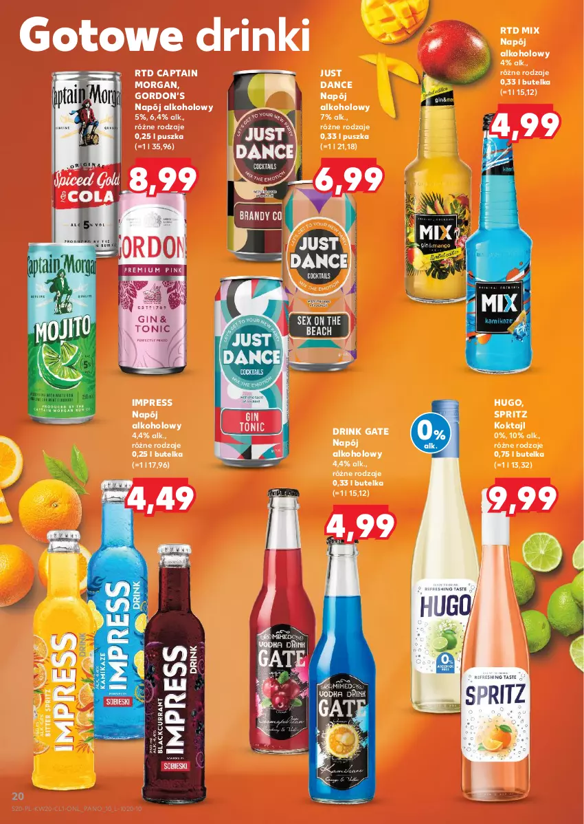 Gazetka promocyjna Kaufland - Barek Kauflandu - ważna 15.05 do 28.05.2025 - strona 20 - produkty: Captain Morgan, Napój