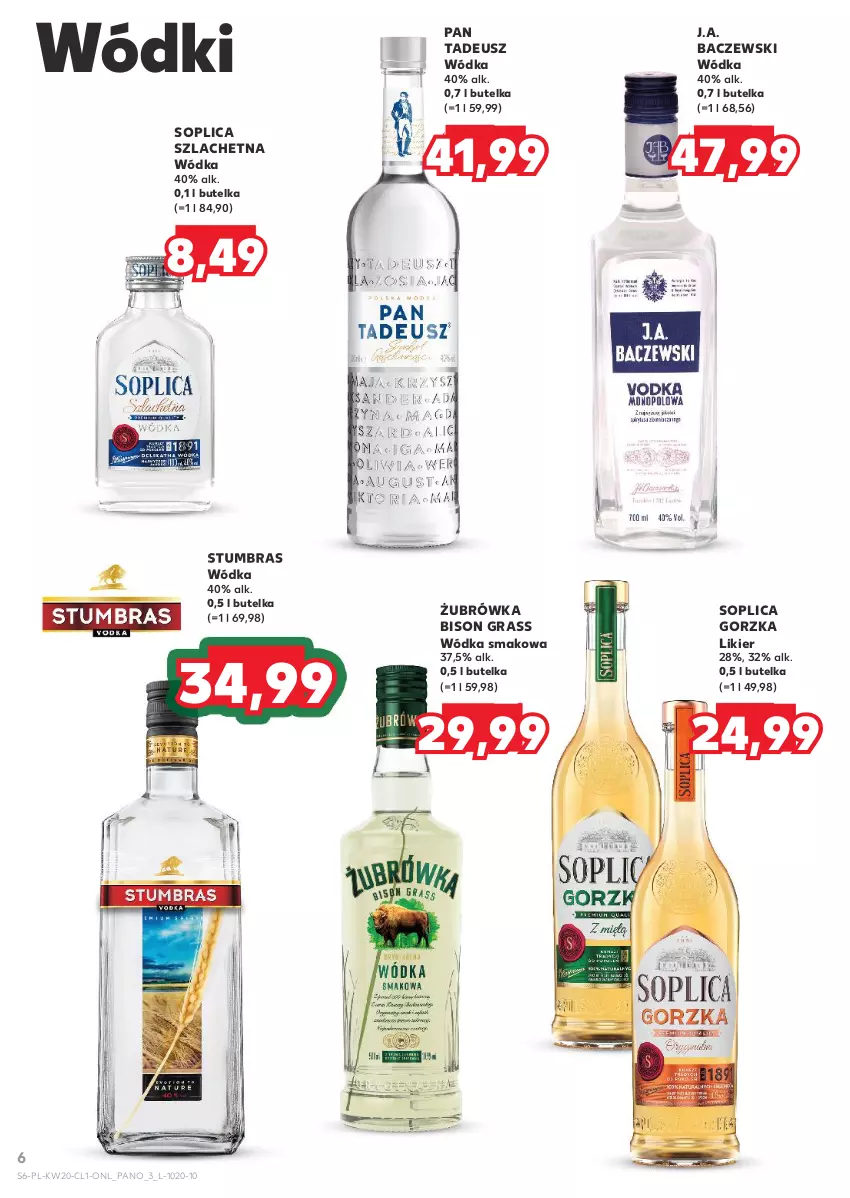 Gazetka promocyjna Kaufland - Barek Kauflandu - ważna 15.05 do 28.05.2025 - strona 6 - produkty: Gra, Likier, Soplica, Wódka