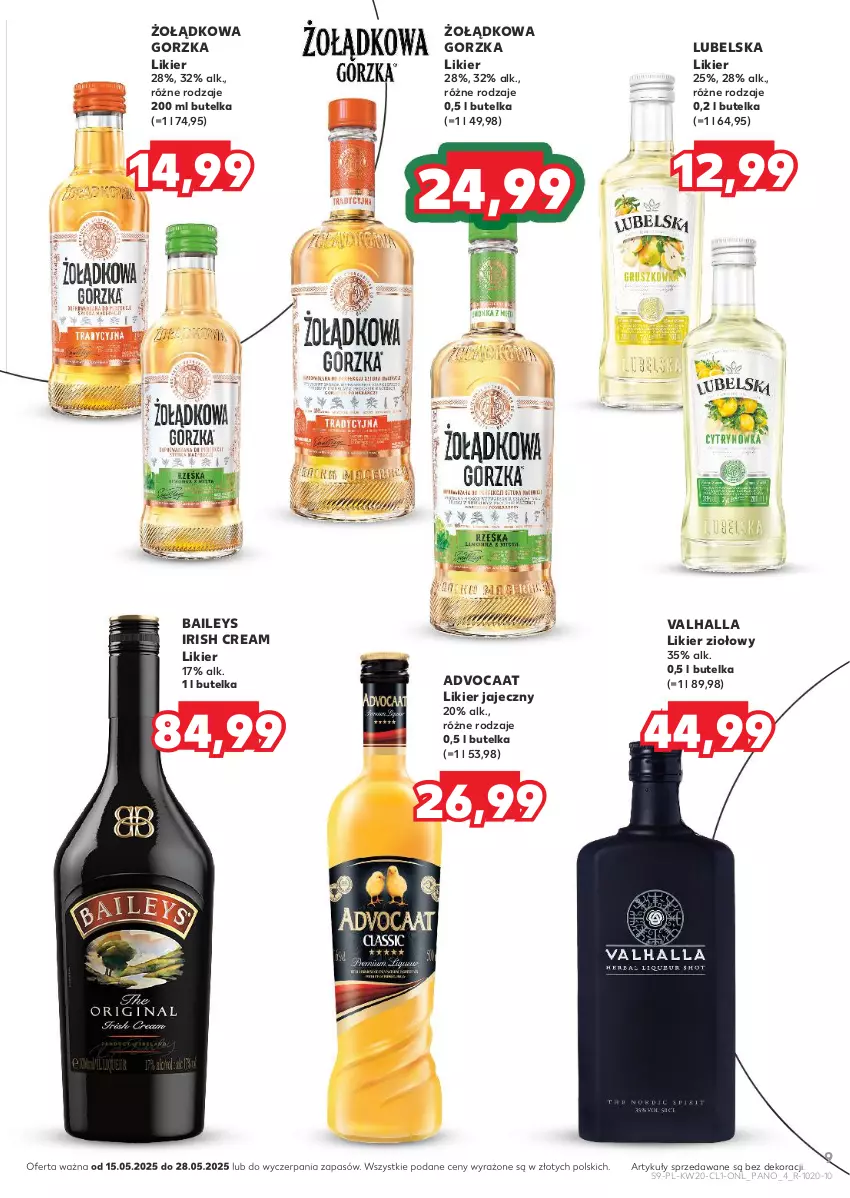 Gazetka promocyjna Kaufland - Barek Kauflandu - ważna 15.05 do 28.05.2025 - strona 9 - produkty: Advocaat, Likier, Likier jajeczny