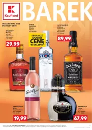 Gazetka promocyjna Kaufland - Barek Kauflandu - Gazetka - ważna od 28.05 do 28.05.2025 - strona 1 - produkty: Whiskey, Wódka, Stock, Wino, Brandy, Carlo Rossi, Likier