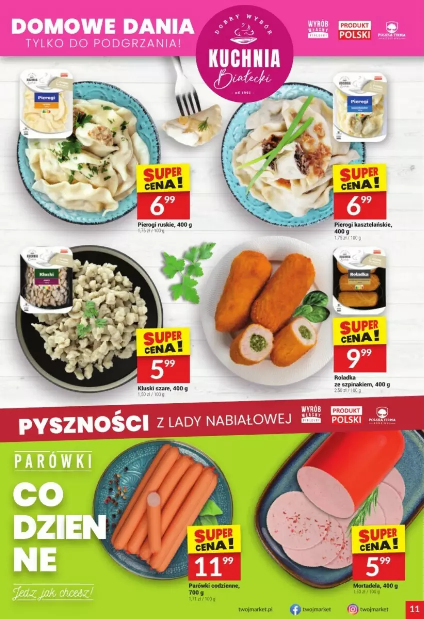 Gazetka promocyjna Twoj Market - ważna 08.11 do 14.11.2023 - strona 3 - produkty: Szpinak