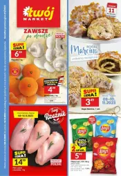 Gazetka promocyjna Twoj Market - Gazetka - ważna od 14.11 do 14.11.2023 - strona 1 - produkty: Chipsy, Rogal