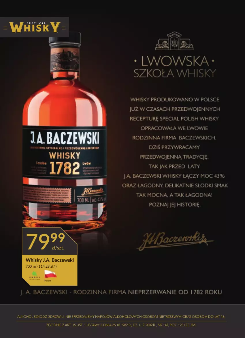 Gazetka promocyjna Stokrotka - Katalog Boże Narodzenie - ważna 15.12 do 28.12.2022 - strona 11 - produkty: Whisky