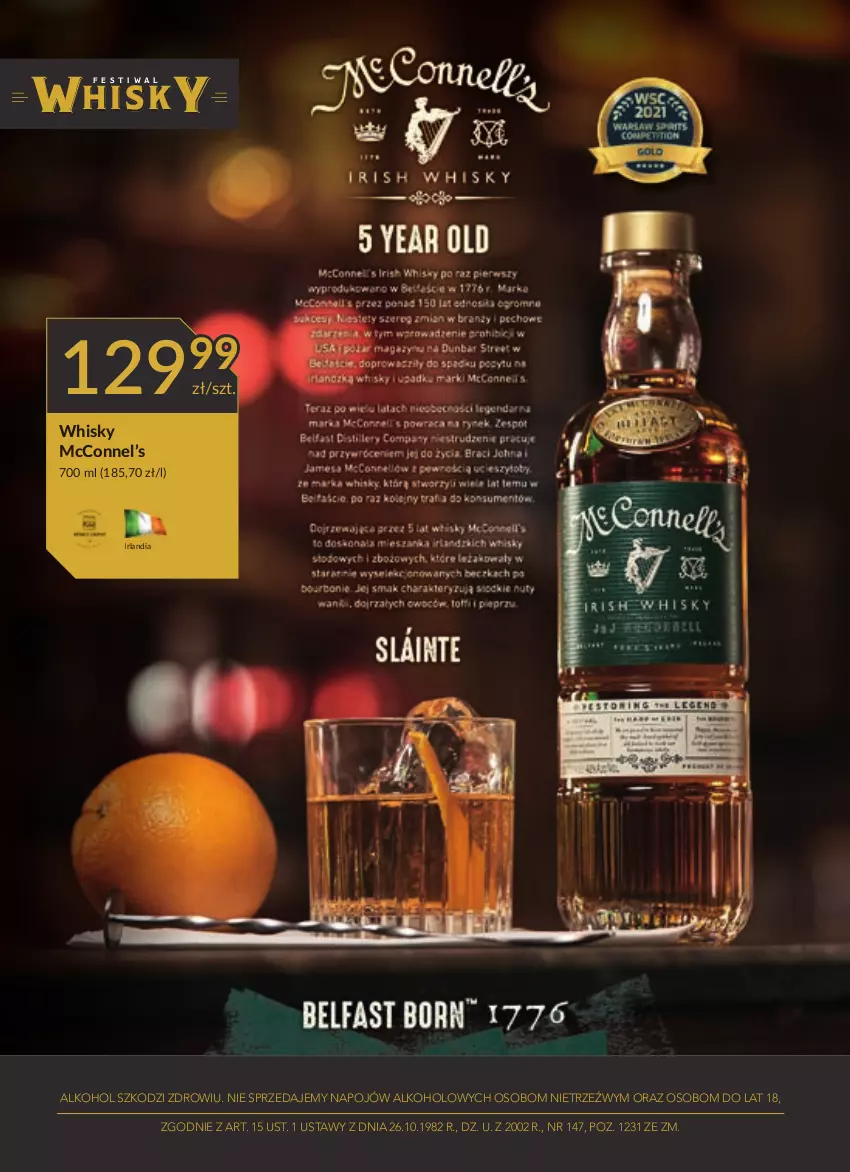 Gazetka promocyjna Stokrotka - Katalog Boże Narodzenie - ważna 15.12 do 28.12.2022 - strona 8 - produkty: Whisky