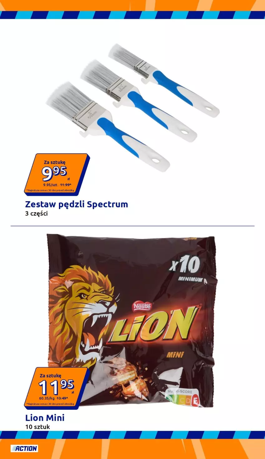 Gazetka promocyjna Action - Gazetka tydzień 38 2026 - ważna 16.09 do 22.09.2026 - strona 14 - produkty: Lion, Rum, Zestaw pędzli